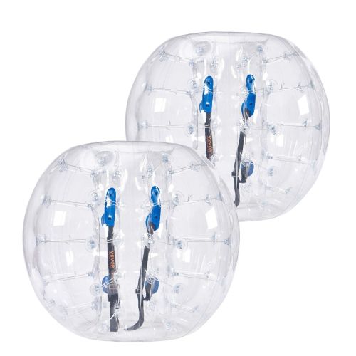 VEVOR Inflatable Bumper Balls 2-Pack, 4FT/1.2M Body Sumo Zorb Balls for Teen & Adult